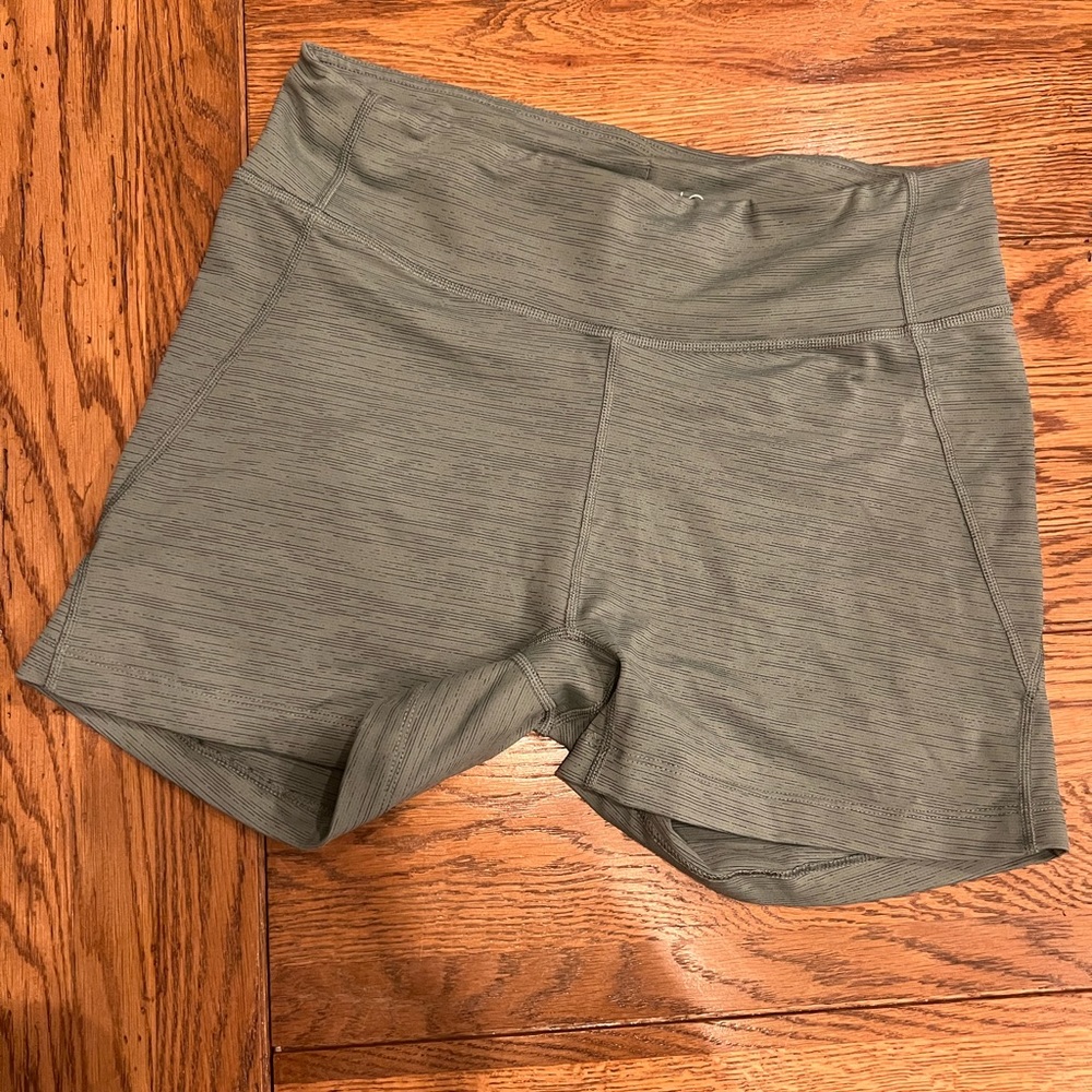 Green Outdoor voices spandex shorts